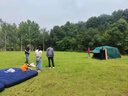 原始狼 PRIMITIVE WOLF黑膠鋁桿帳篷戶外野外防曬防暴雨全自動便攜公園露營4-8人大帳篷 全鋁桿黑膠綠色4-8人約8㎡ 曬單實拍圖