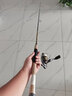 達億瓦（DAIWA）魚(yú)竿路亞竿套裝微物泛用遠投釣鱸魚(yú)翹嘴鱖魚(yú)白條馬口打黑桿淡海 1.68m 超軟調直柄+達億瓦紡車(chē)輪 曬單實(shí)拍圖