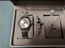 冠琴（GUANQIN）瑞士認證手表男全自動(dòng)機械表男士手表夜光防水日歷男表情人節禮物 精鋼灰面【情侶一對】 曬單實(shí)拍圖