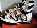 匡威（Converse）官方1970S七夕粉黑甜酷雙鞋帶運(yùn)動(dòng)帆布鞋粉色A09541C A09541C 38 曬單實(shí)拍圖