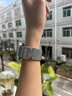 古美蘋(píng)果手表ultra/s10表帶純鈦米蘭尼斯apple i watch磁吸s9/s8/s7/s6/se降落傘扣不銹鋼腕帶 黑色-【全鈦米蘭尼斯磁吸扣】-輕至28g 曬單實(shí)拍圖