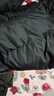 鴨鴨（YAYA）佟麗婭同款長款紅色羽絨服女過膝24年新款東北超厚韓版極寒外套 黑色 L 曬單實拍圖