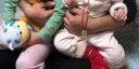 蒂蔻（Tico）十二生肖牛金镶玉吊坠项链男女款和田玉平安扣小孩款宝宝周岁礼物 实拍图