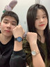 迪士尼（Disney）情侶手表情侶款一對學(xué)生男女潮流韓版簡(jiǎn)約休閑生日禮物送女友 雙日歷款黑玫一對 曬單實(shí)拍圖