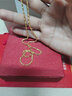 菜百首飾 黃金項鏈 足金美妝小魚(yú)黃金項鏈 計價(jià) 約9.90克約45厘米 曬單實(shí)拍圖