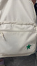 匡威（Converse）男女休閑簡約雙肩包書包大容量學生運動背包男女童通用防潑水書包 羽白色 M【30*12*42.5cm 約15L】 曬單實拍圖