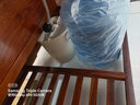 典筑茶水桶廢水桶泡功夫茶干濕分離茶桶茶渣桶茶臺下水接水茶漏垃圾桶 竹編款米白色中號8L 曬單實(shí)拍圖