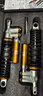 比博士RS3PRO后減震小牛NX NQI N1S本田NS150GX NWG150 PCX160雅馬哈XMAX300天鷹TX150 TX250勁戰(zhàn)減震器 銀金 RS3 PRO-335孔距 曬單實(shí)拍圖