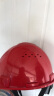 霍尼韦尔（Honeywell）安全帽 H99 ABS 工地建筑 防砸抗冲击 有透气孔 红色 1顶 实拍图