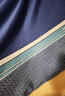 水星家纺60S长绒棉贡缎床上四件套纯棉床单被套枕套1.2米床游走·德利卡 银 实拍图