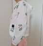 珞妮防曬衣女2025夏季新款女裝薄外套短款寬松長袖防曬服空調(diào)衫潮 白色 XL 建議120-140斤 曬單實(shí)拍圖