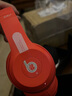 beats Solo3 Wireless 藍(lán)牙無線頭戴式耳機(jī) 運(yùn)動(dòng)魔音被動(dòng)降噪耳機(jī) 適用于蘋果安卓ios手機(jī) 紅色 曬單實(shí)拍圖