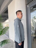 皮爾卡丹冰絲防曬衣男夏季薄款透氣男士防曬服外套2025戶外皮膚衣涼感夾克 深灰色 2XL 【建議130-145斤】 曬單實拍圖