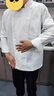 保羅嵐芝加肥加大碼廚師工作服男女春秋高檔餐飲酒店廚房罩衣定制大廚工衣 曬單實(shí)拍圖