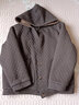 皮爾卡丹女裝休閑夾棉連帽外套女冬季2025款中年輕薄棉衣棉服棉襖 灰色 XL 130-145斤 曬單實(shí)拍圖