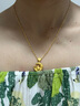 周大生黃金項(xiàng)鏈女足金滿天星鎖骨鏈細(xì)款金鏈子七夕情人節(jié)禮物送女友 4.27g  -43cm 足金滿天星素鏈 曬單實(shí)拍圖