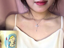 憶瑾S999純銀丘比特之心項(xiàng)鏈女甜美少女輕奢小眾足銀鎖骨鏈情人節(jié)禮物 【精美禮盒】丘比特之心 曬單實(shí)拍圖