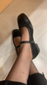 百思圖春新款法式瑪麗珍鞋新中式晚晚溫柔女平底單鞋MB317AQ4 MB317AQ4 38 曬單實(shí)拍圖