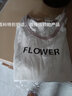 瀅蓓莫代爾撞色印花吊帶背心女大碼2024新款修身外穿內(nèi)搭打底無袖上衣 白色 2XL 碼[140-160斤] 曬單實(shí)拍圖