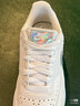 耐克（NIKE）板鞋女鞋2025春秋季新款運動(dòng)鞋Air Jordan 1 Low AJ1低幫休閑鞋 CW5596-100白色鐳射標 37.5 曬單實(shí)拍圖