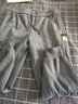 衣典零一（LEDIALYI）加絨加厚衛褲女2025春秋冬季高檔女裝新款中年小個(gè)子休閑運動(dòng)褲子 灰色加絨 2XL （推薦134-145斤） 曬單實(shí)拍圖