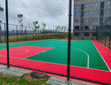 Xukono懸浮地板籃球場地墊室外學校操場拼裝塑膠地板戶外幼兒園軟塑地墊 中國結(jié)【減震彈墊舒適款】 曬單實拍圖