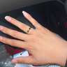 卡地亞（Cartier）戒指男女同款 3毫米寬鑲嵌鉆石CDE對戒情侶婚戒 預售 B4086400 18K玫瑰金色 63 曬單實(shí)拍圖
