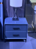 达伦伊 玻璃烟灰缸创意个性大号家用客厅办公室烟缸摆件 方形大号边长15cm 实拍图