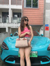 Cohnim kevin奢侈品女士包包女包單肩斜挎手提包送媽媽老婆女友情人節(jié)生日禮物 c02077奶茶配棕【就近倉發(fā)貨】 曬單實拍圖