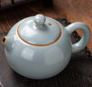 麟鵬加佳 李學(xué)級(jí)汝窯茶壺天青色陶瓷開片可養(yǎng)泡茶壺純手工功夫茶具西施壺 西施汝窯壺-李學(xué)級(jí) 曬單實(shí)拍圖
