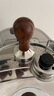 德龍（Delonghi）咖啡機無底手柄EC310 330 680 685雙嘴有底手柄51mm通用套裝 51花梨木壓粉器 曬單實拍圖