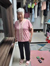 俞兆林（YUZHAOLIN）夏季媽媽裝運(yùn)動服套裝女2024新款韓版寬松時尚中老年女裝短袖t恤 藏青色 3XL （建議120-135斤） 曬單實(shí)拍圖