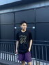 NBA官方詹姆斯/庫里榮譽(yù)之王系列夏季運動(dòng)休閑寬松版T恤男純棉短袖 勒布朗詹姆斯純棉T恤（黑色） XL 曬單實(shí)拍圖
