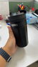 膳魔師（THERMOS）咖啡杯保溫杯男女便攜316L不銹鋼杯子學(xué)生高顏值簡(jiǎn)約八角杯 TEME 黑色 400ml 曬單實(shí)拍圖