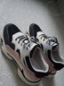 古奇天倫2024春季新款厚底老爹鞋女時(shí)尚百搭內增高運動(dòng)休閑鞋女跑步鞋 米黑 38 曬單實(shí)拍圖