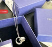施華洛世奇（SWAROVSKI）HYPERBOLA 環(huán)環(huán)相扣女士項鏈女送女朋友生日禮物女5646724 曬單實拍圖