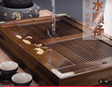 唐豐實(shí)木茶盤(pán)功夫茶具套裝家用簡(jiǎn)約儲(chǔ)水抽屜式托盤(pán)不銹鋼茶臺(tái)茶海單盤(pán) 魚(yú)蓮配不銹鋼茶盤(pán) 曬單實(shí)拍圖