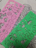 科朗鑫盛開(kāi)學(xué)必備 兒童炫彩diy手工刮刮畫(huà)小學(xué)生益智刮畫(huà)紙a4美術(shù)涂鴉刮蠟紙 8k 10張【送竹筆+模板】 曬單實(shí)拍圖
