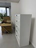 妍苒鋼制斗柜臥室儲物柜家用客廳邊柜現代簡(jiǎn)約鋼制收納抽屜柜鐵皮柜子 三斗柜-優(yōu)雅白*80寬75高cm 曬單實(shí)拍圖