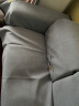 钟爱一生（CHERISHES LIFE）刺绣雪尼尔沙发垫套装四季通用沙发罩套巾防滑盖布定制沙发坐垫子 雪尼尔 字母完美-高级灰 70*120cm 实拍图