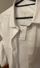 羅蒙（ROMON）五分半袖短袖襯衫男士夏季透氣薄款竹纖維白襯衣職業(yè)正裝商務(wù) 白色 XL 120-130斤 曬單實(shí)拍圖