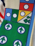 【精选推荐】儿童双面大富翁地毯飞行棋游戏垫爬行垫子聚会外出桌游趣味玩具 飞行棋垫90*90*0.3-EVA棋-收纳袋 实拍图
