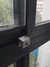 威得利（WEIDELI） 超厚塑钢铝合金纱窗推拉窗户锁平移窗锁扣儿童安全防护防盗限位器 铝单锁配1把钥匙 实拍图