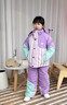kocotreeKK樹(shù)兒童滑雪服套裝男女童分體滑雪衣褲防風(fēng)防水保暖戶外滑雪裝備 費(fèi)雪紫 160 曬單實(shí)拍圖