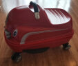 Milooky儿童行李箱可骑可坐拉杆箱宝宝20英寸幼儿园小学生旅行箱男女孩子 红色-高配版 20英寸 实拍图