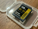雷克沙（Lexar）SD存儲卡 U3 V90 8K 相機內存卡 高速sd卡大卡 2000X系列 SD卡128G SDXC 300MB/S SD高速存儲卡 曬單實(shí)拍圖