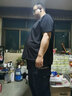 勁洋（JINGYANG）速干上衣冰絲滑料薄款短袖t恤男寬松運(yùn)動(dòng)加肥加大碼透氣胖子半袖 T54 6XL (261斤到280斤) 曬單實(shí)拍圖