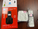 摩托羅拉（Motorola） 超遠距離數字無(wú)繩電話(huà)機單機無(wú)線(xiàn)座機背光大屏幕清晰免提 辦公家用 T301C白色單機 曬單實(shí)拍圖
