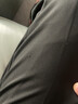 POWO西褲男修身小腳商務(wù)正裝職業(yè)免燙西服長(cháng)褲潮流百搭秋季休閑褲 黑色  28 碼（適合90-100斤） 曬單實(shí)拍圖
