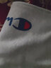 Champion春秋新款經(jīng)典基礎(chǔ)草寫LOGO抽繩收腳運動休閑衛(wèi)褲冠軍長褲男 淺灰色 M 曬單實拍圖